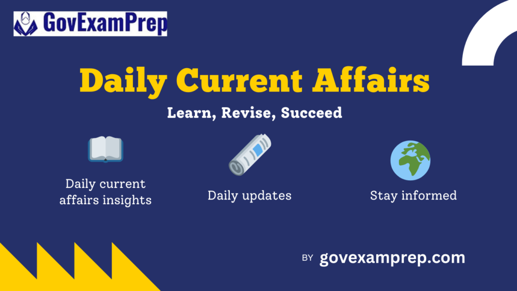 Current Affairs September 29,2024